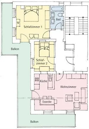 Haus Am Berg Apartamento